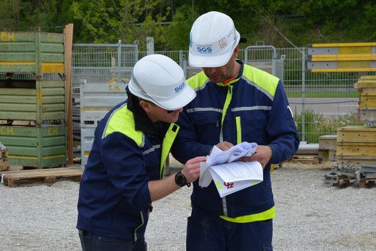 [Translate to Englisch:] Bauleitung Supervision | SGS Industrial Services